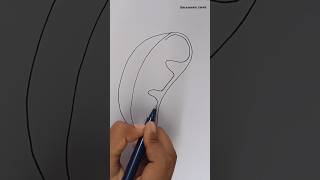 How to draw the structure of mitochondria  10th Biology  subscribe GPCreations1989 [upl. by Allicsirp]