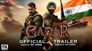 GADAR 3 The Katha Ends  Official Trailer  Sunny Deol  Utkarsh Sharma  Ameesha Patel New Updates [upl. by Arraek574]