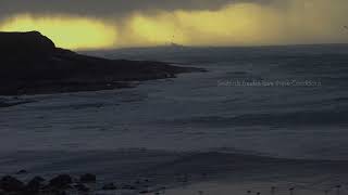 Cream Point Whitestrand Miltown Malbay Co Clare  Wild amp Windy  Irelands West Coast [upl. by Aihsetan]