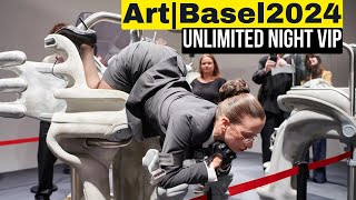 ART BASEL UNLIMITED VIP VERNISSAGE 2024 4K [upl. by Conn]