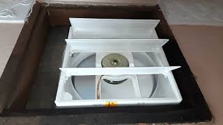 Crompton exhaust fan installationexhaust fan from cromptonMECH1TECH1fan [upl. by Liv]