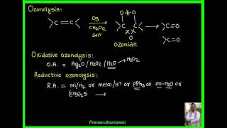 10 AlkeneOzonolysisAnti Hydroxylation [upl. by Neros]