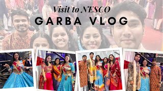 Garba Night at NESCO  Navratri Special  Dandiya  2024  garbavlog nesco navratri2024 vlogs [upl. by Adnol]