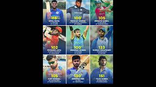 The centurions of the Syed Mushtaq Ali Trophy 202425 so far 100SMAT 2024 India Domestic [upl. by Butta]