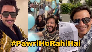 Vivek Oberoi joins VIRAL Pawri Ho Rahi Hai trend with Ranveer Singh Shahid Kapoor Rajkummar Rao [upl. by Grantland]