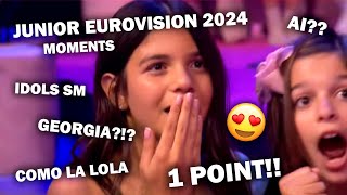 junior eurovision 2024 moments that made me LOSE my sanity [upl. by Leihcey343]