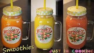 3 Recettes de Smoothies [upl. by Ytsur]