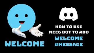 How To Add Custom Welcome Message When New User Joins Discord Server 2024 Use MEE6 Welcome Plugin [upl. by Lail45]