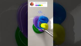 💚unusual color mixing  paint combo colormixing oddlysatisfying artist paintmixing art [upl. by Ardiek]