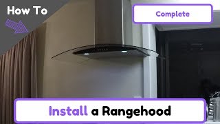 How To Install a Rangehood [upl. by Aihsenat]