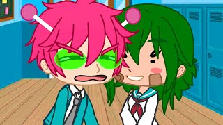 Stay Away From My Man B 😤🤬 Saiki k  Gacha Club  Suzumiya 💚 [upl. by Pattie]