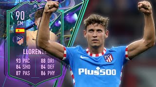 90 FANTASY FUT LLORENTE PLAYER REVIEW FIFA 23 [upl. by Blodgett]