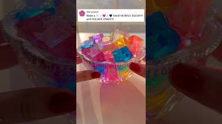 DIY NANO TAPE SQUISHY with the WORLDS LARGEST ORBEEZ 🖤💖🤍🌎🫧 satisfying nano bubble craft [upl. by Junina111]