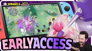 EARLY ACCESS TINKATON Gameplay I LOVE HER  Pokemon Unite [upl. by Yllah678]