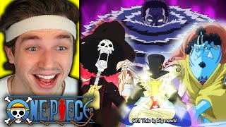 BIG NEWS BROOK AND JIMBEI THE MVP one piece reaction [upl. by Cooe62]