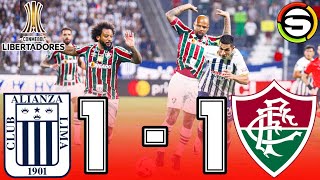 ANALISIS ⚽️ Alianza Lima 1  1 Fluminense ⚽️ Grupo A  Copa Libertadores 2024 [upl. by Nahk]