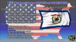 West Virginia State Song WEST VIRGINIA MY HOME SWEET HOME with music vocal and lyrics [upl. by Cl185]