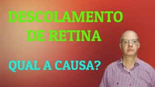 Descolamento de retina Qual a causa [upl. by Deanna]