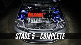 98 Honda Civic  Project HDAY Zmax 2015 Giveaway Stage 5 [upl. by Ykcub218]