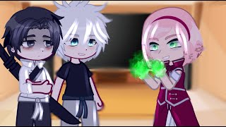 Jujutsu Kaisen Boys React To FYN As Sakura Haruno  Gacha React [upl. by Sauer]