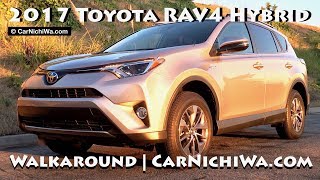 2017 Toyota RAV4 Hybrid XLE AWD  Walkaround  CarNichiWacom [upl. by Anirac]