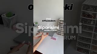 YENİ OFİSİMDEKİ İLK SİPARİŞİMİ HAZIRLIYORUM  NOKT collection [upl. by Politi]