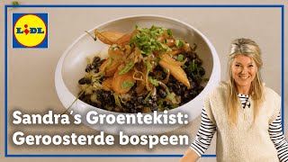 Geroosterde bospeen met zwarte bonen en mosterd  Sandras Groentekist [upl. by Enigroeg]