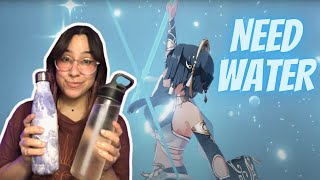 NEW Hydro Queen  quotCandace Shield of Sworn Protectionquot Demo REACTION  Genshin Impact [upl. by Grosmark495]