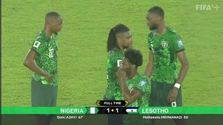 Nigeria vs Lesotho 11 highlights [upl. by Acisse]