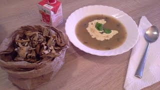 Supa od Vrganja recept  Soupe de cèpes [upl. by Annayk549]