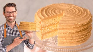 Amazing Caramel Cake Recipe [upl. by Ajar]