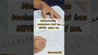 Memorisation techniques that has never failed me 📚💯 10xstudy studymotivation studytips [upl. by Aihsiyt872]