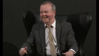 Ian Hislop Private Eye on satire and censorship speaking at Impact 2018 [upl. by Hulton]