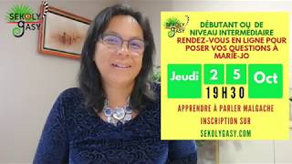 30 Le quotouquot affirmatif et le quotouquot interrogatif  Je veux savoir  Sa na  moa ve  Sekoly Gasy 30 [upl. by Idoux]