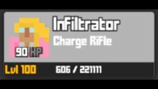 LEVEL 100 Charge Rifle Achieved In Krunker 73124 [upl. by Kazimir]