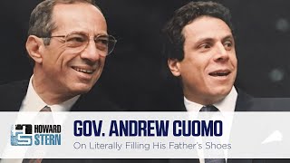 Gov Andrew Cuomo on Literally Filling His Father’s Shoes [upl. by Sualakcin]