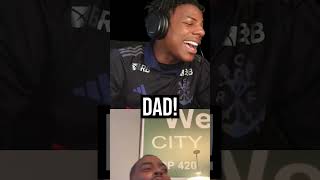 Speed reacts to his Dad singing IShowMeat 🤣 [upl. by Quenna661]