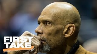 Kareem AbdulJabbar Talks Current Sports Landscape And LeBron James  First Take  May 17 2017 [upl. by Eimaraj]