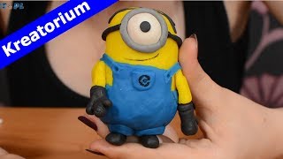 Play Doh Minionki • Gru Dru i Minionki • Jak zrobić Minionka z ciastoliny Play Doh [upl. by Xuagram]