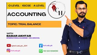 Trial Balance  Financial Accounting O Level  IGCSE  A Level [upl. by Ninos668]