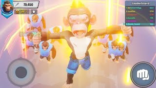 Ape Chaos • Apes Monkey Game • Big Eats Small Apes Gameplay [upl. by Hance112]