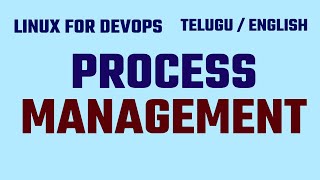 Day10 Linux for DevOps  Process Management  Beginners  Freshers  Explanation  by kk [upl. by Grounds]