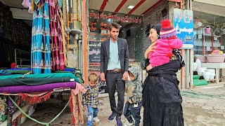 Life in the village tourism tour and shopping for winter clothes in Pars family vlogvideo [upl. by Dev]