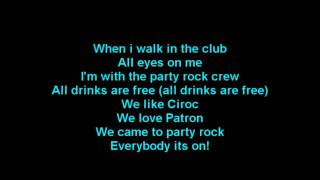 LMFAO  Shots ft Lil Jon Lyrics [upl. by Herbert]