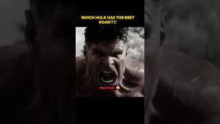 Which Hulk is betteradventure marvel trending views roar action marvelstudios shorts [upl. by Dwain]