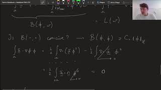 18  Analysis  Coercivity of advectiondiffusion [upl. by Tocci]