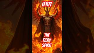 The Fiery Spirit of Arabian Myth Ifrit ArabianMythology FireSpirit MythicalCreatures [upl. by Id]