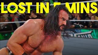 Real Reason Why Drew McIntyre LOST Championship in 5 Mins at WWE Wrestlemania 40 [upl. by Llamaj]