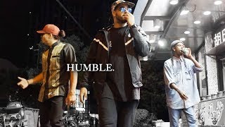 Kendrick Lamar  HUMBLE ft Marvin Nelson Bouboo in Shanghai China  YAK x WE ARE ONE [upl. by Romulus945]