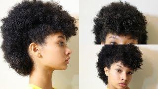 FROHAWK ON NATURAL HAIR [upl. by Elocim]